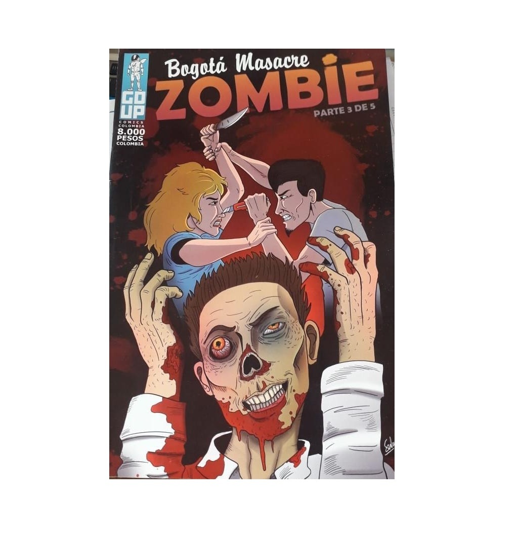 Cómic: Bogota Masacre Zombie Parte 3 De 5