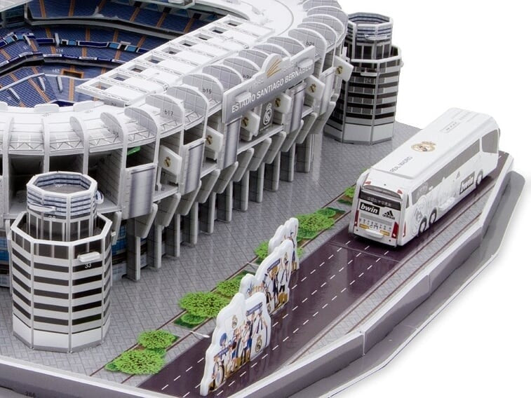Rompecabezas Estadios Santiago Bernabeu (Real Madrid)