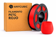 Filamento Anycubic Petg Impresora 3d 1kg 175mm Rojo