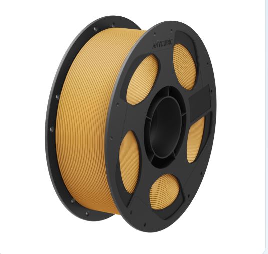 Filamento Anycubic Pla Dorado Imprecion 3d