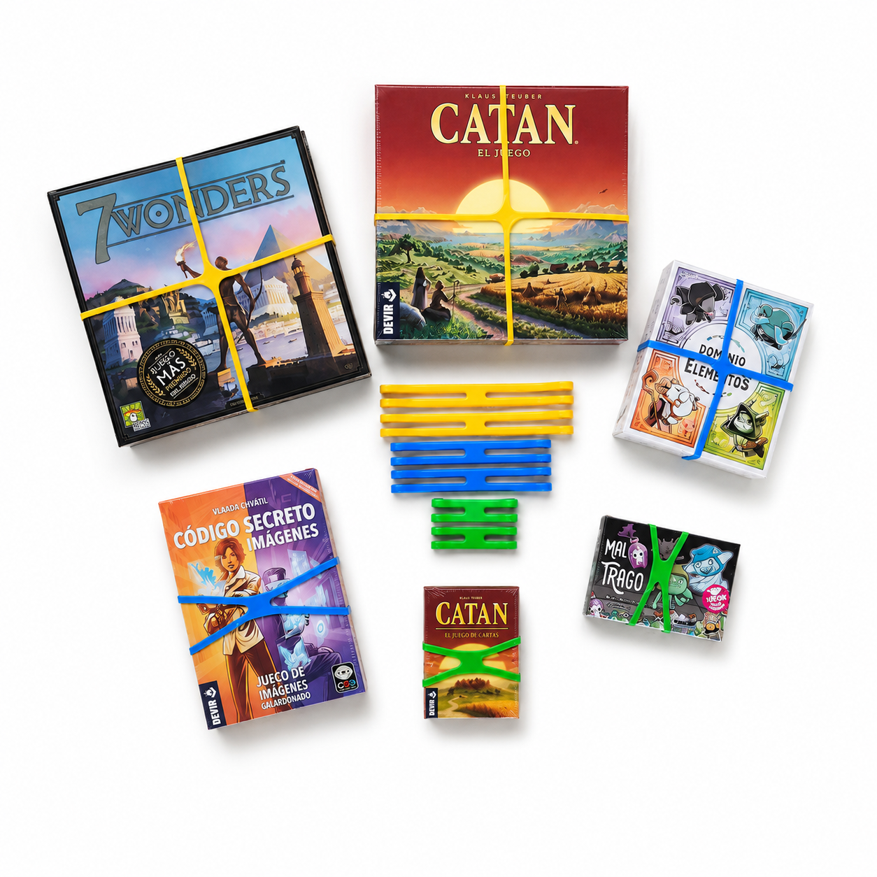 Bandas Elásticas X12 Para Cajas de Juegos