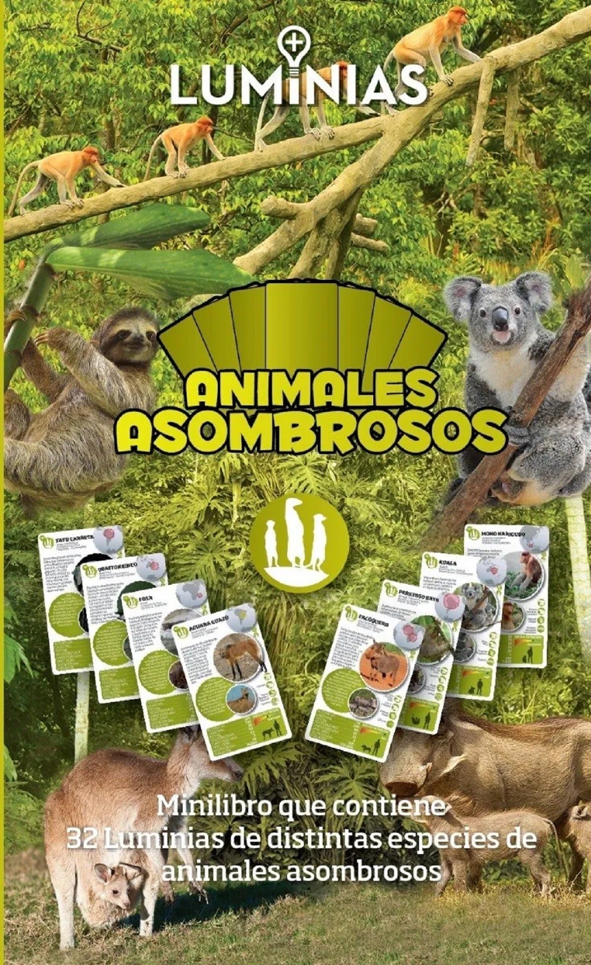 Luminias Baraja Animales Asombrosos