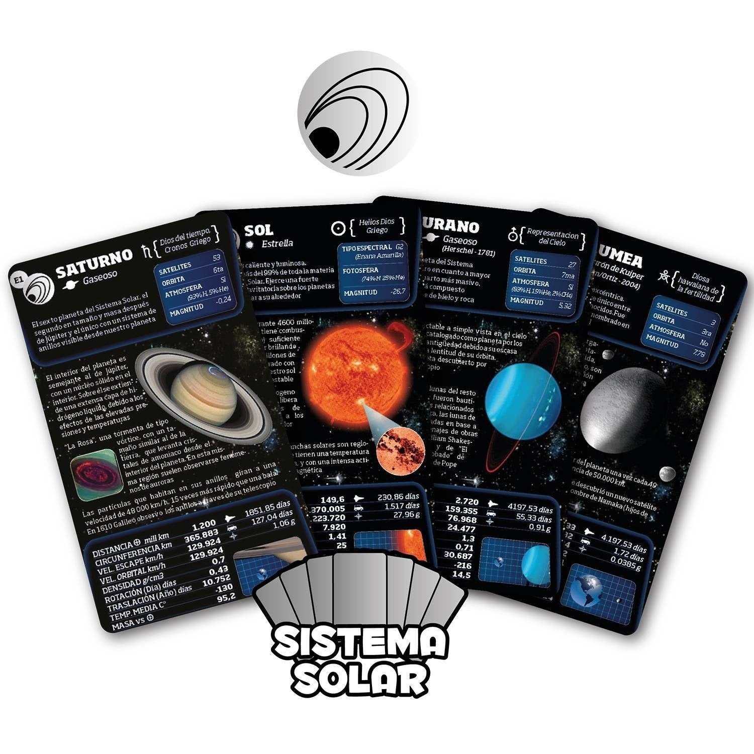 Luminias - Baraja Sistema Solar