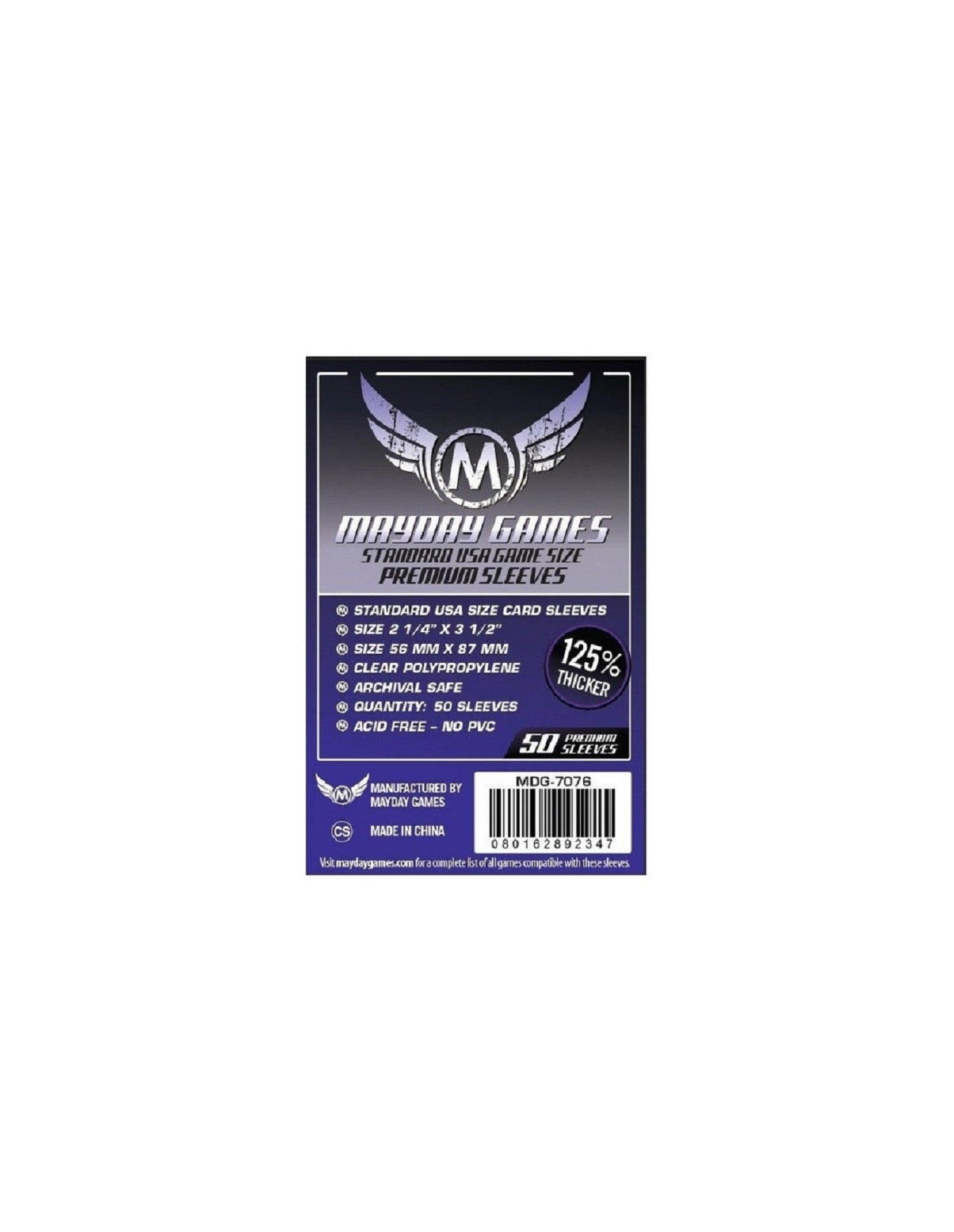 Fundas 56x87mm - Standard Usa Premium x50 - Mayday