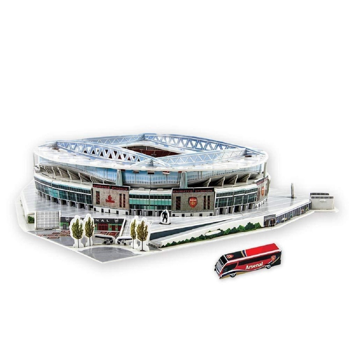 Rompecabezas Estadios Emirates (arsenal F.c.) 3d Nanostad