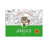 Poster Para Colorear: Jurasico