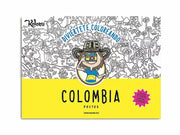 Poster Para Colorear: Mapa De Colombia