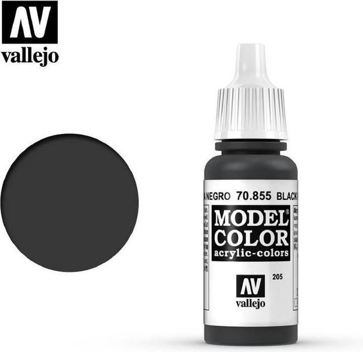 Acrilico Model Color - Pátina Negro