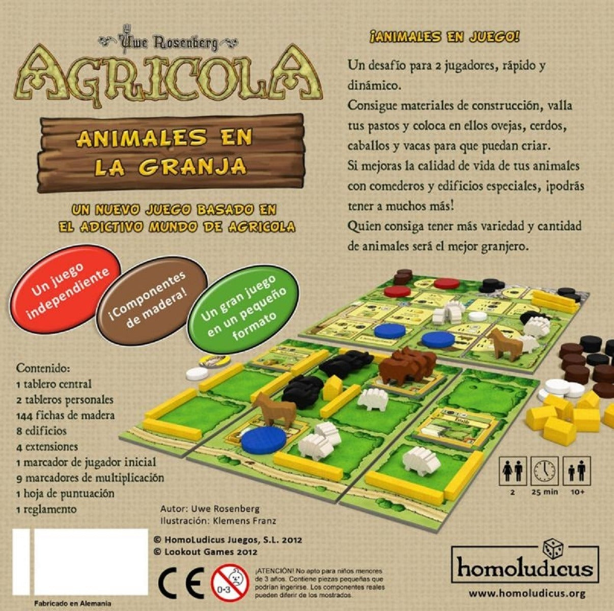 Agricola: Edificios En La Granja