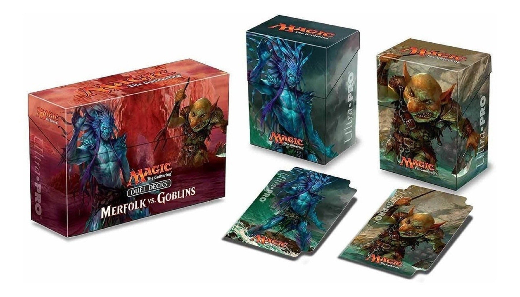Deck Box 120+ Duel Deck: Merfolk Vs Goblins