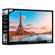 Rompecabezas Atardecer En París - 1000 Piezas