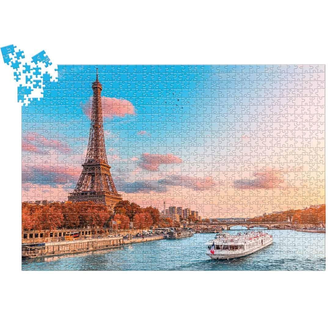 Rompecabezas Atardecer En París - 1000 Piezas