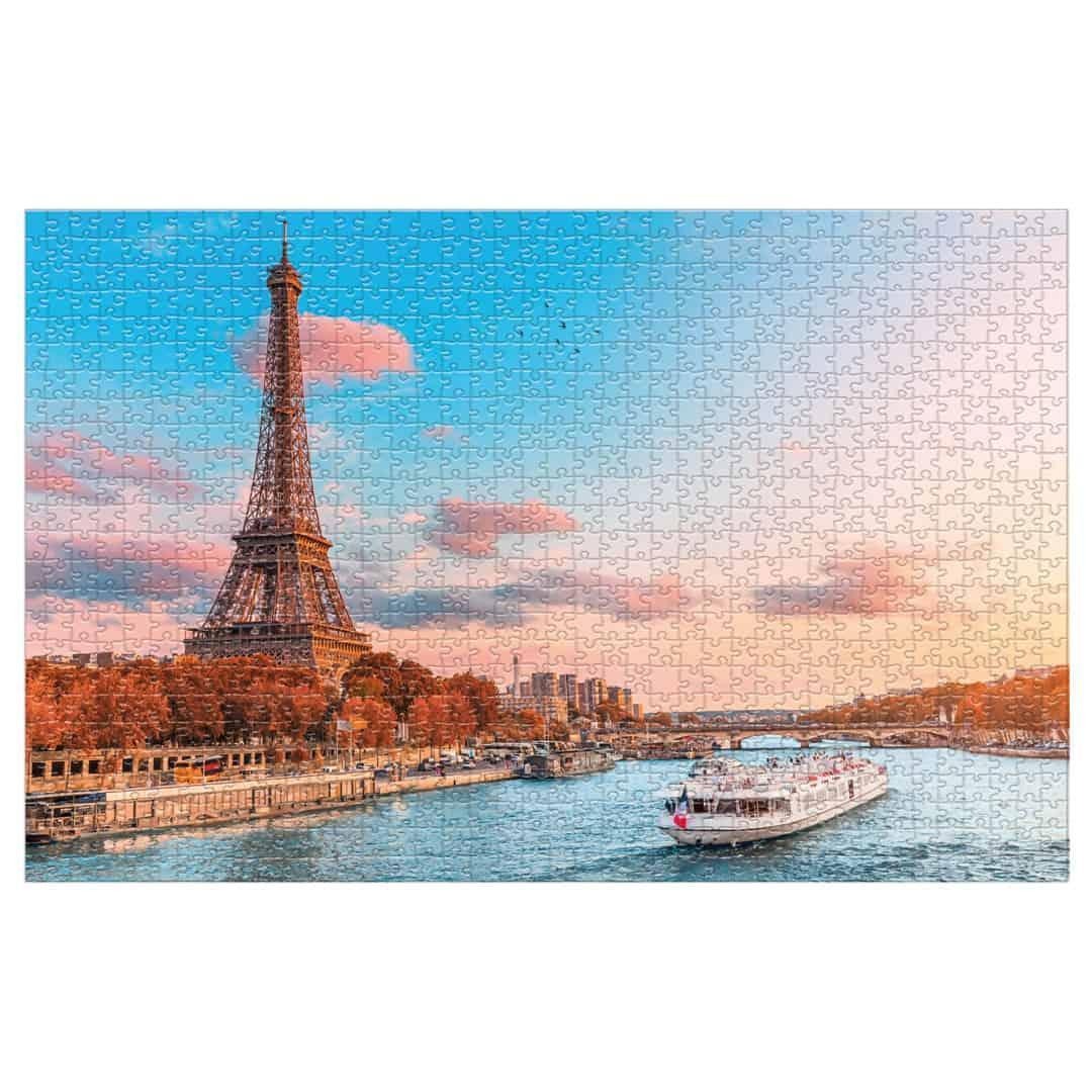 Rompecabezas Atardecer En París - 1000 Piezas