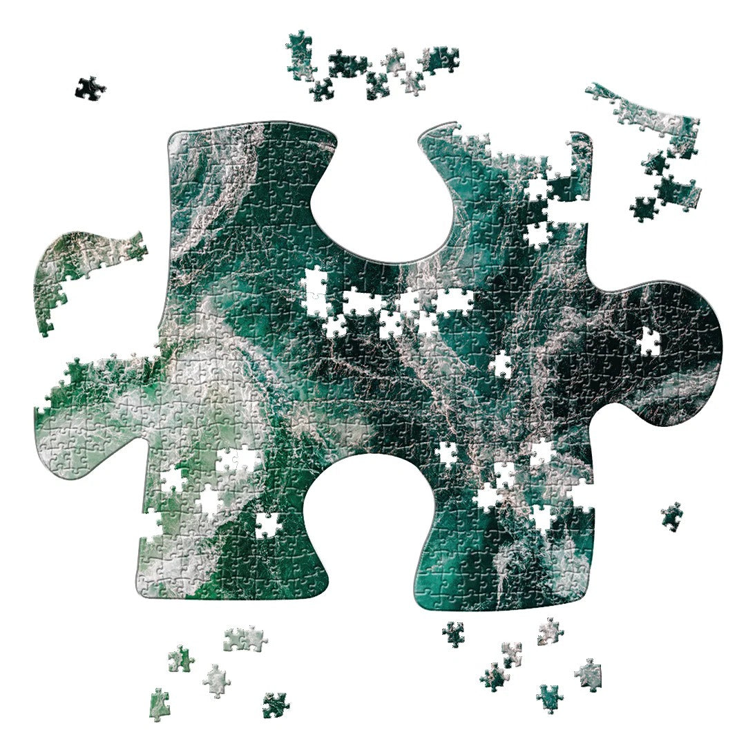 Rompecabezas Shaped Puzzle Agua - 500 Piezas