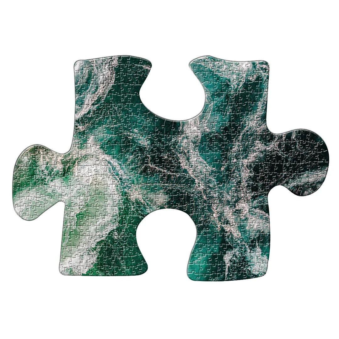 Rompecabezas Shaped Puzzle Agua - 500 Piezas