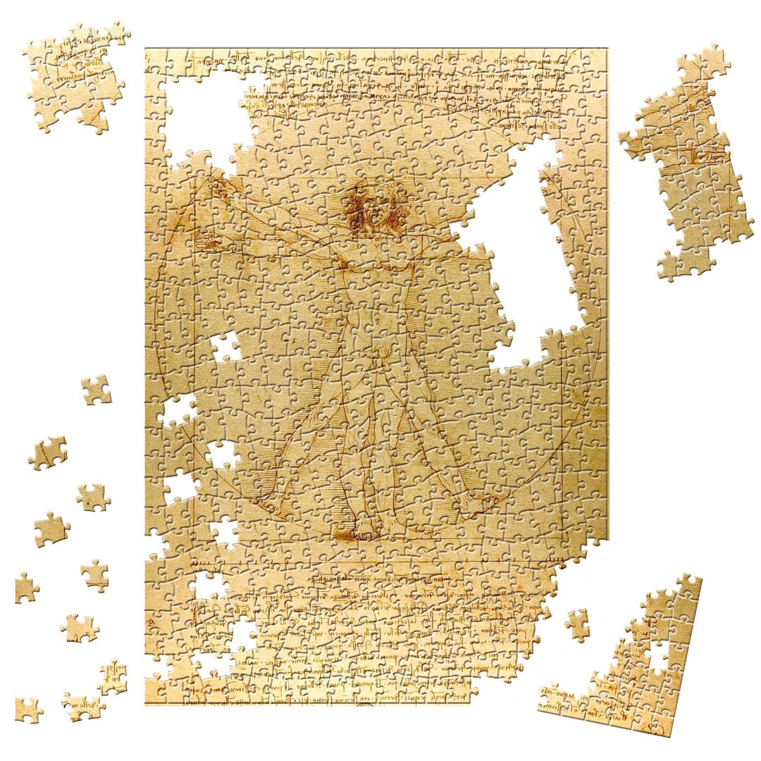 Rompecabezas Hombre Vitruvio, Leonardo Da Vinci - 500 Piezas