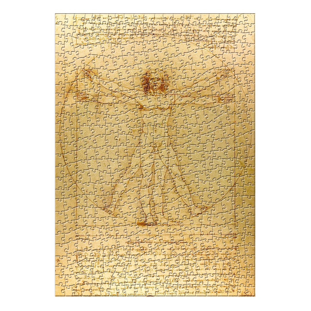 Rompecabezas Hombre Vitruvio, Leonardo Da Vinci - 500 Piezas