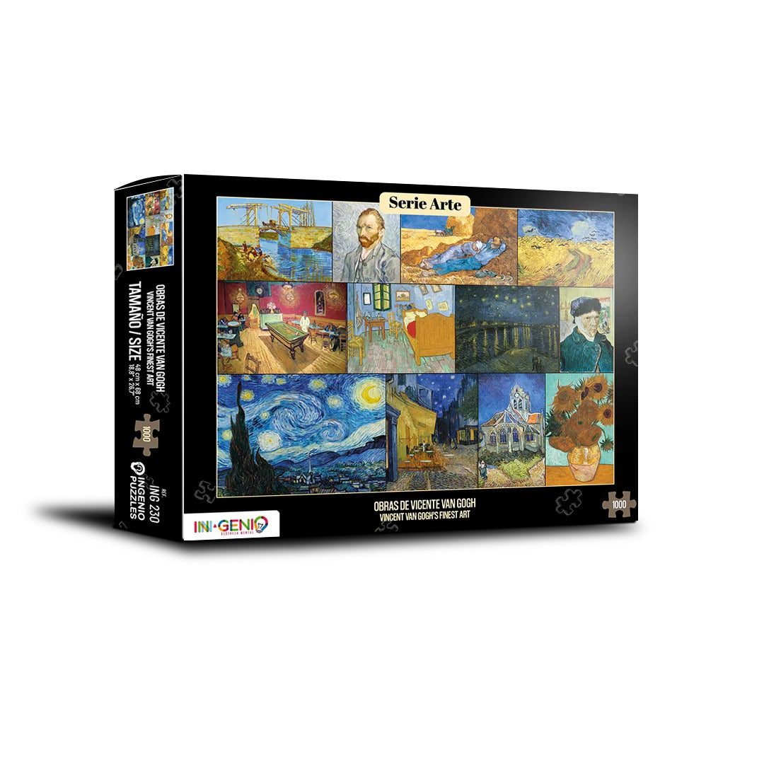 Rompecabezas Obras De Vicente Van Gogh - 1000 Piezas