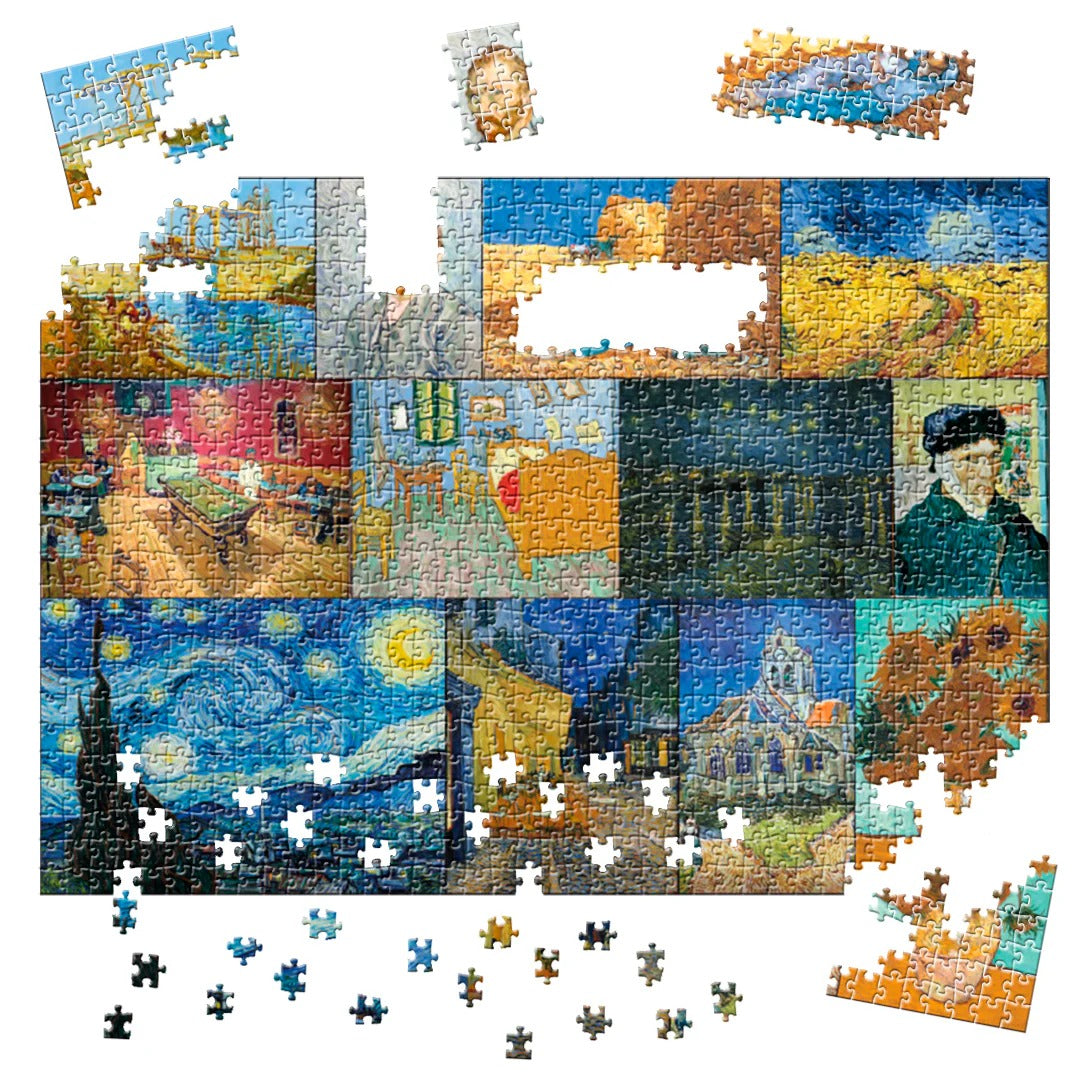 Rompecabezas Obras De Vicente Van Gogh - 1000 Piezas