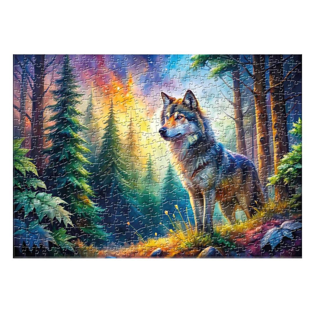 Rompecabezas Lobo Salvaje - 500 Piezas