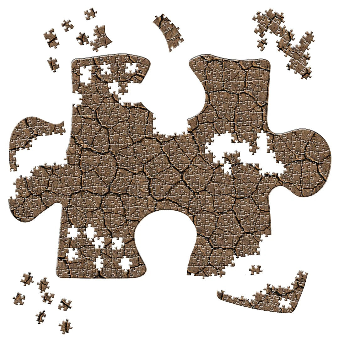 Rompecabezas Shaped Puzzle Tierra - 500 Piezas