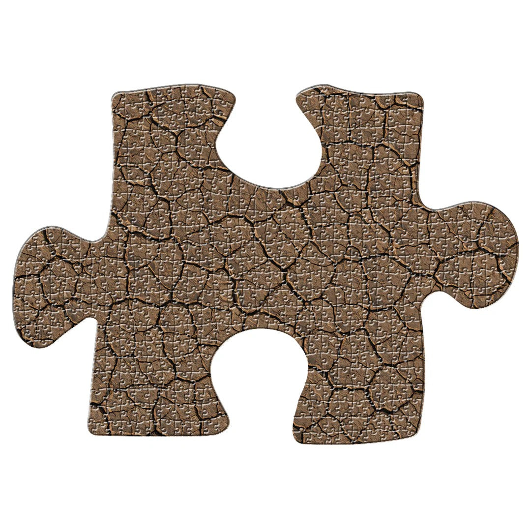 Rompecabezas Shaped Puzzle Tierra - 500 Piezas