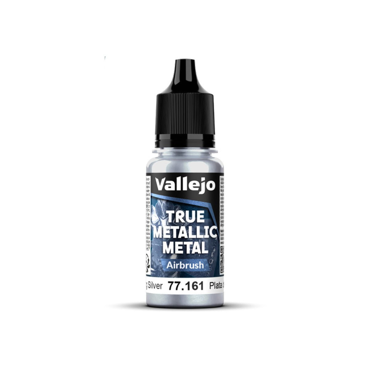 True Metallic Metal Airbrush - Plata De Ley 18ml - 77161