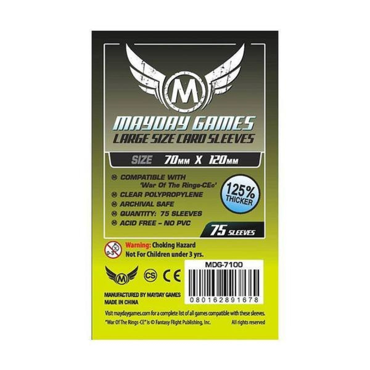 Fundas 70x120 mm - Premium x 75