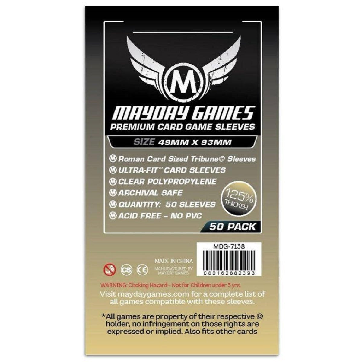 Fundas 49x93 mm - Premium x 50