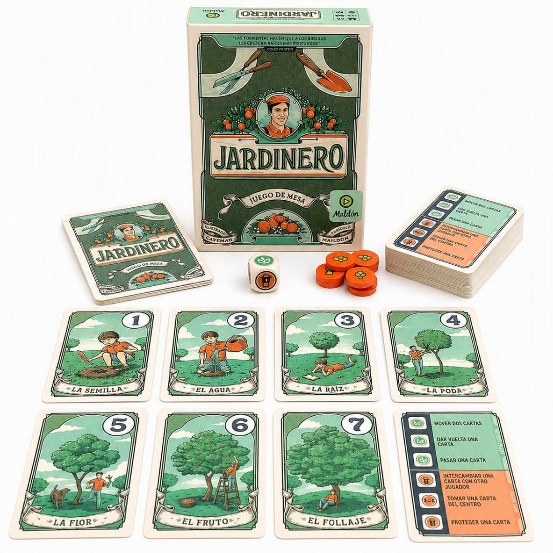 Jardinero Juego De Mesa