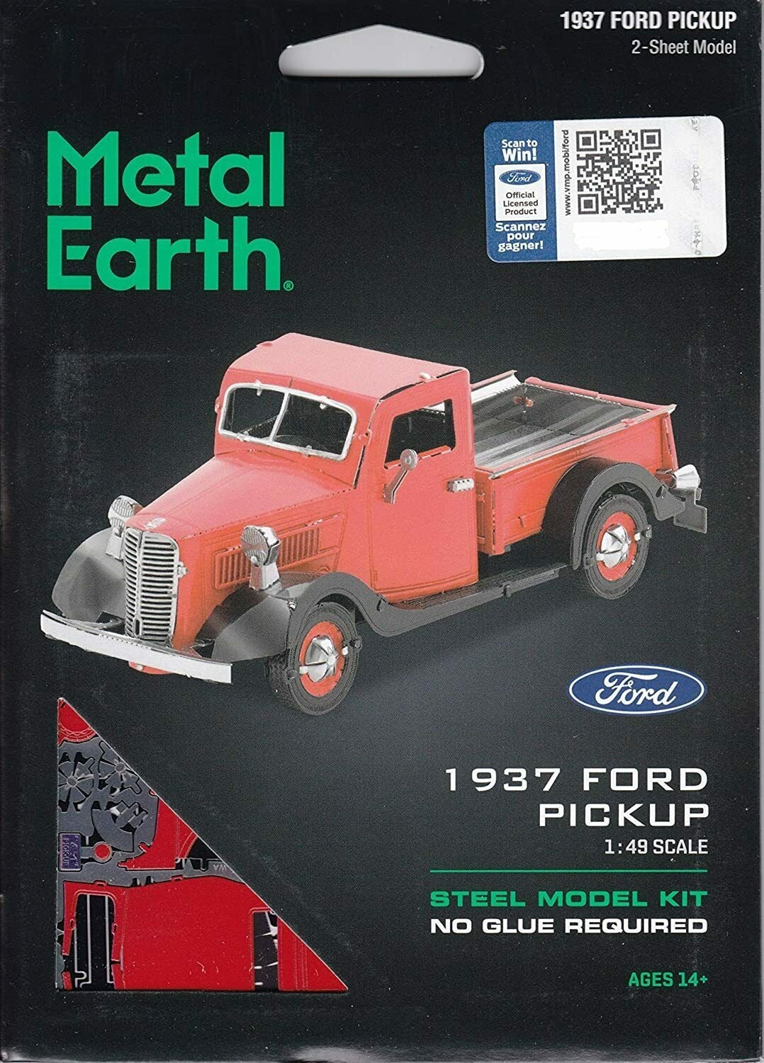 Ford 1937 Pickup Truck - Para Armar