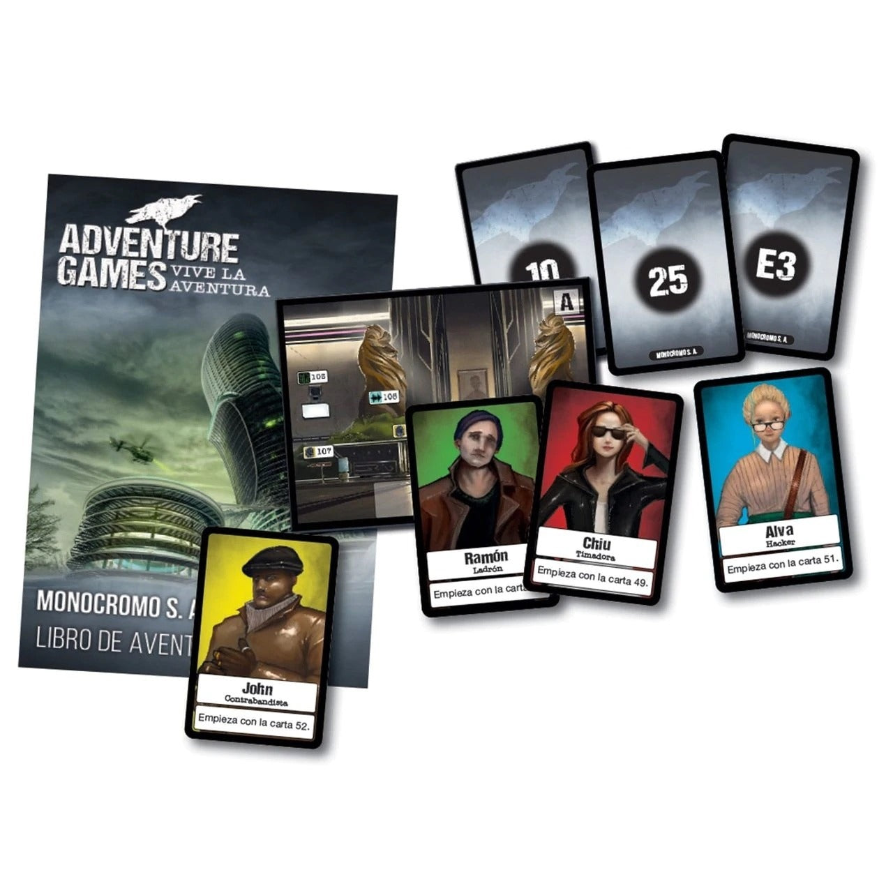 Adventure Games: Monocromo