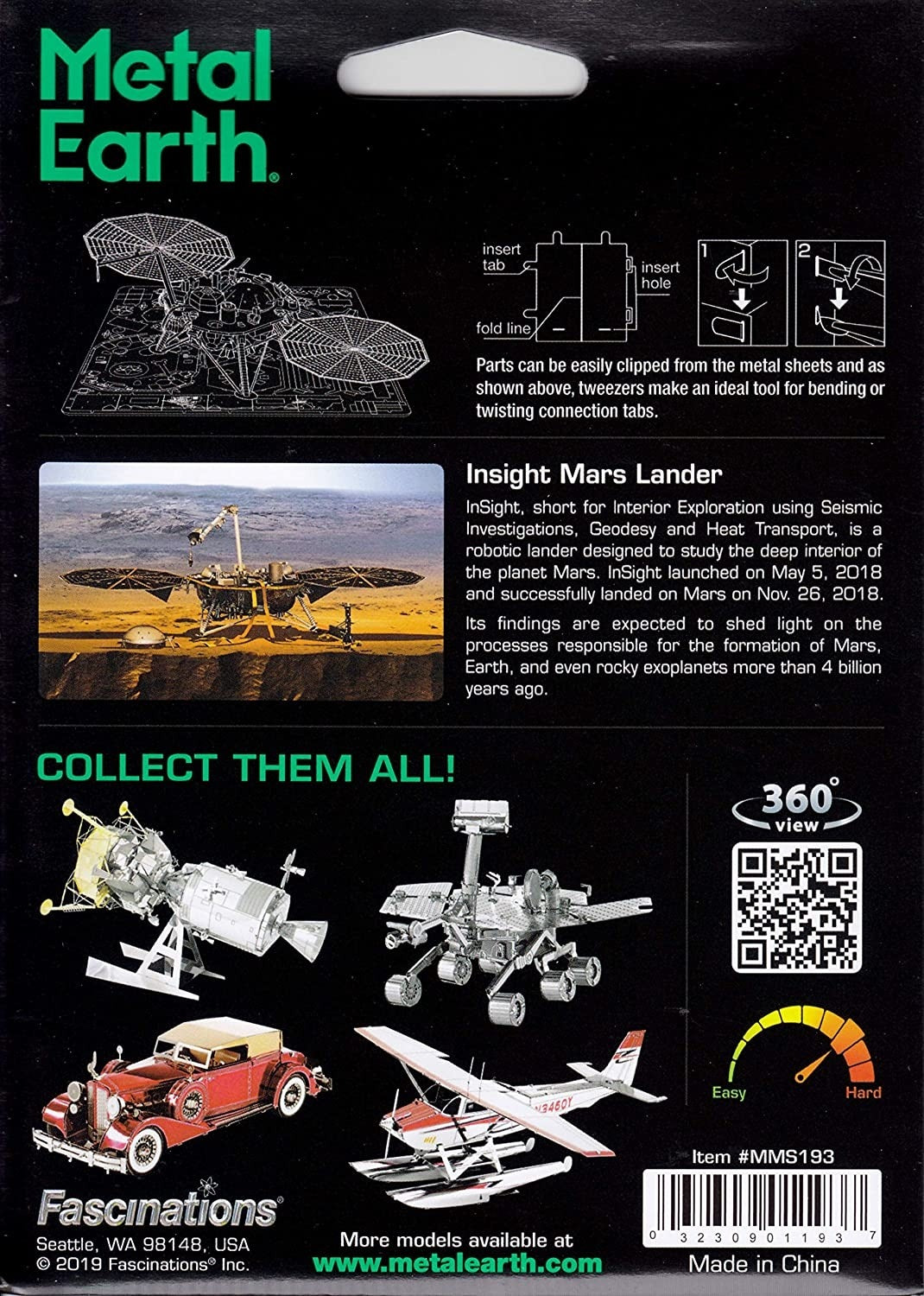 Nave de la Misión Insight Mars Lander