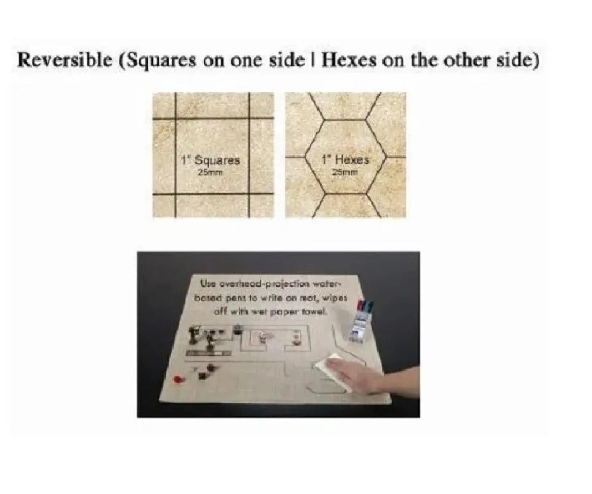 Tapete Battlemat Chessex Reversible