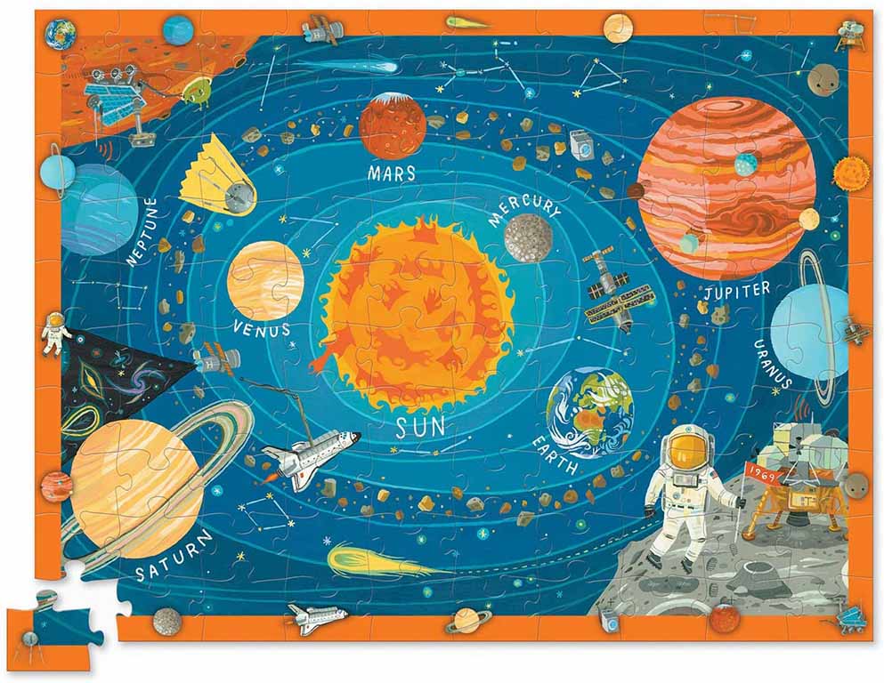 Rompecabezas De 100 Piezas / El Espacio