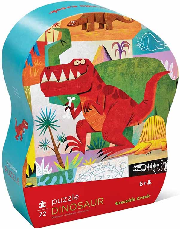 Rompecabezas De 72 Piezas / Dinosaurios