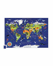Rompecabezas de 200 Piezas + Poster / Mundo