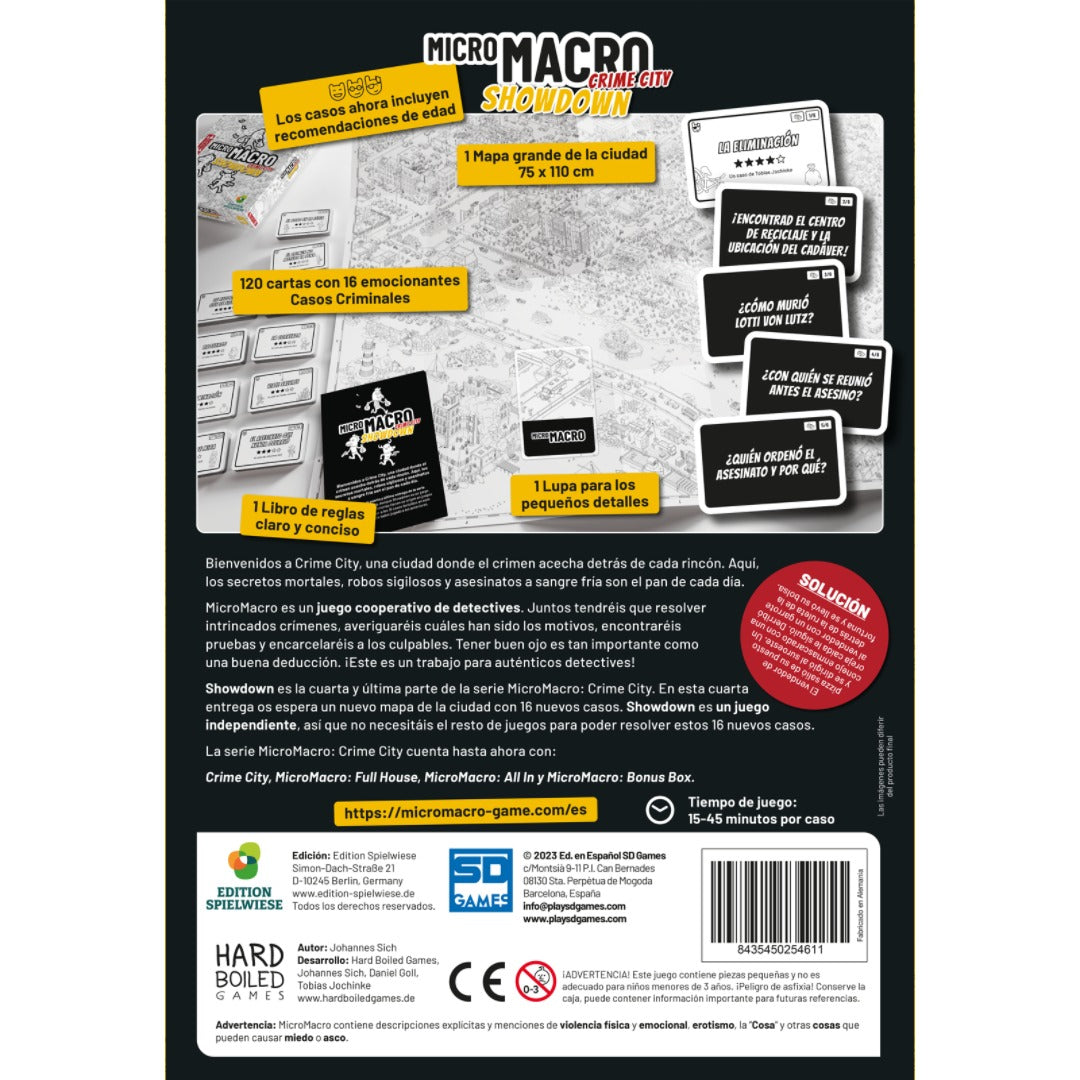 MicroMacro Crime Showdown - Esp