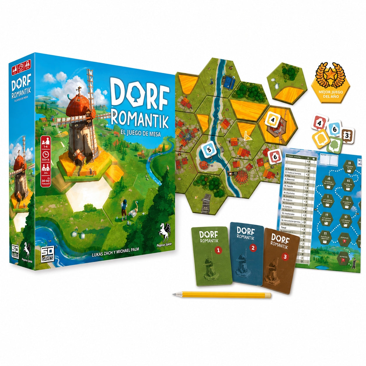 Dorfromantik El Juego De Mesa