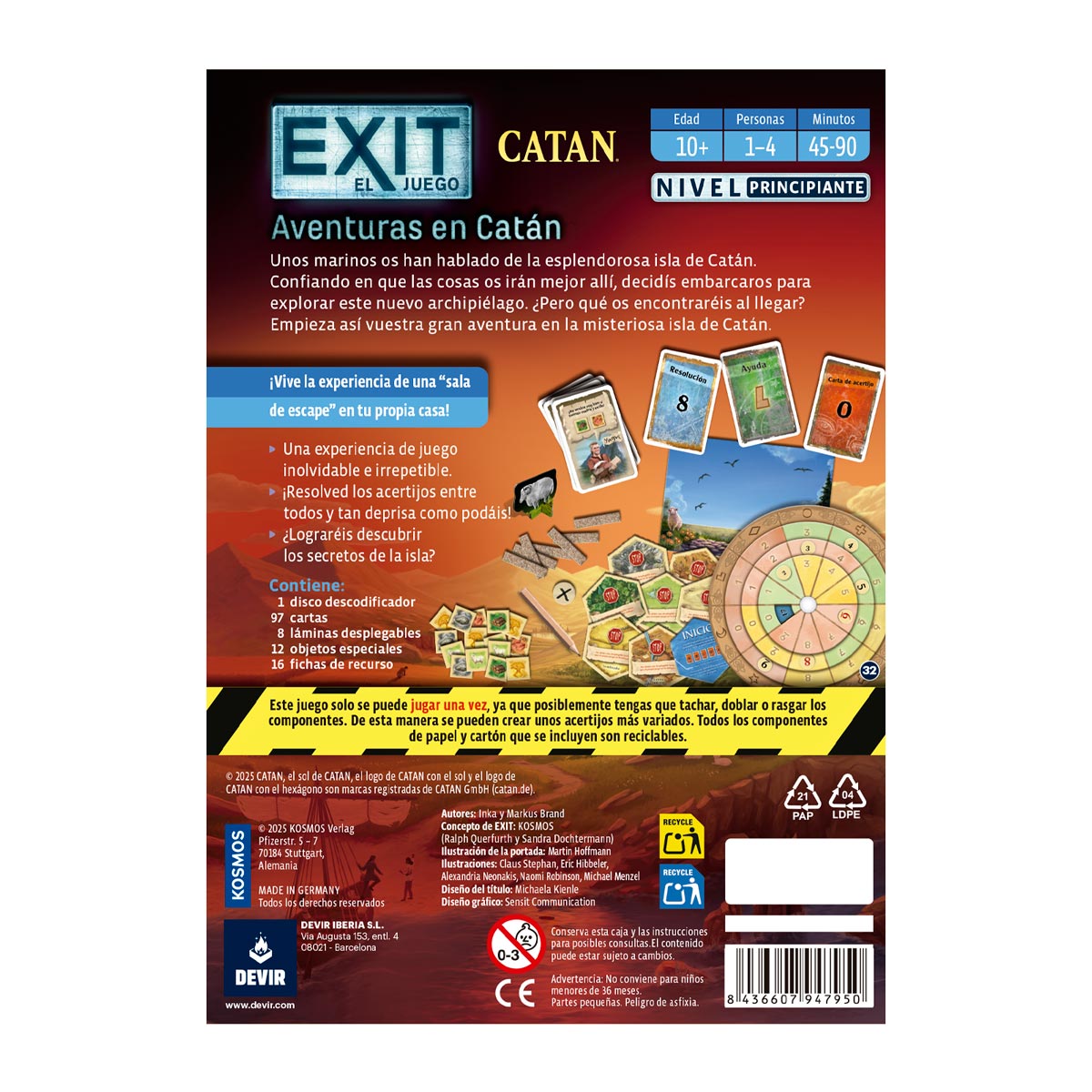 EXIT: Aventuras En Catan