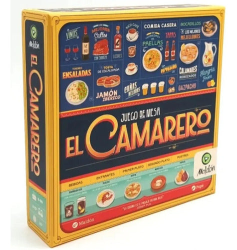 El Camarero Juego De Mesa Español Original