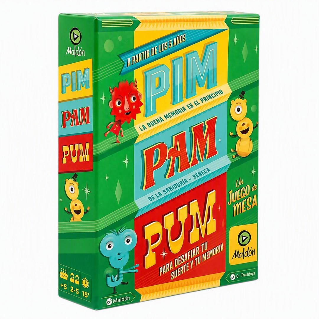 Pim Pam Pum Juego De Mesa