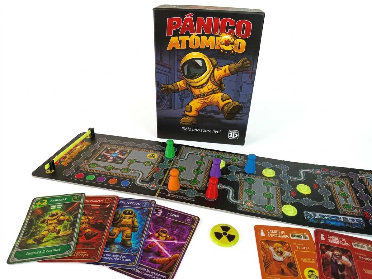 Pánico Atómico - Juego de Mesa