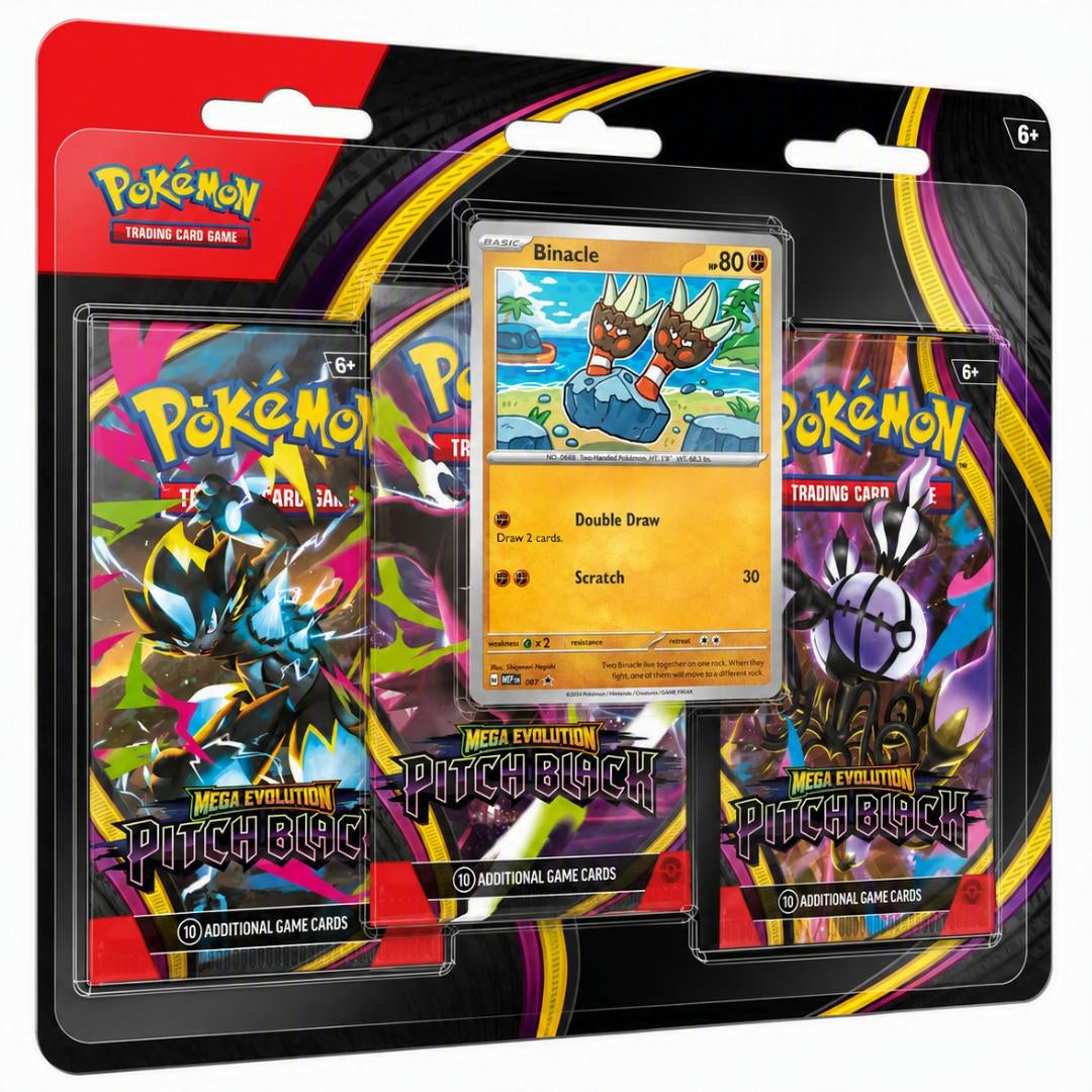 Pokémon: Mega Evolution Pitch Black - Booster Blister - Ing