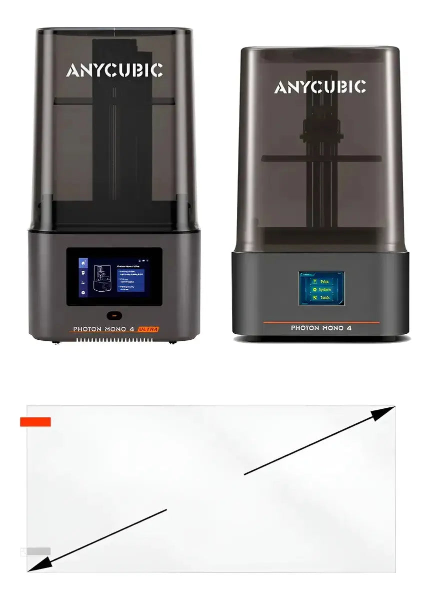 Anycubic Photon Mono 4 / Mono 4 Ultra Protector Pantalla Lcd