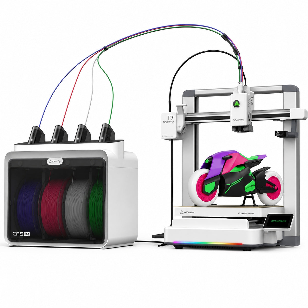 Impresora 3D Creality SPARKX i7 Color Combo